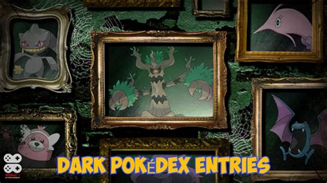 dark pokedex entries|A compilation of the darkest Pokédex entries that I know of.